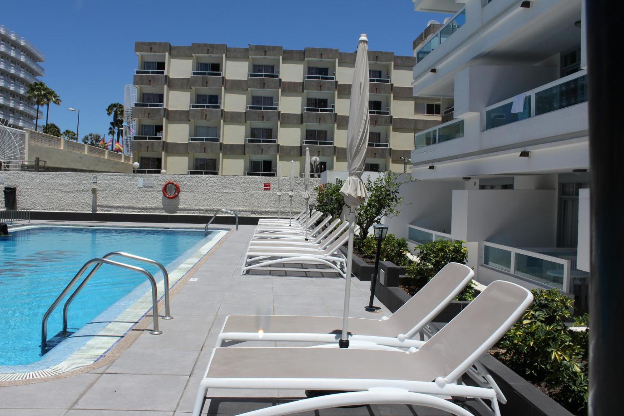 Apartamentos Fayna Playa del Ingles  Bagian luar foto